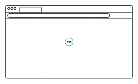 page loading speed gif