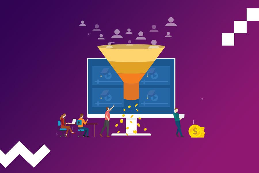 sales funnel for online courses