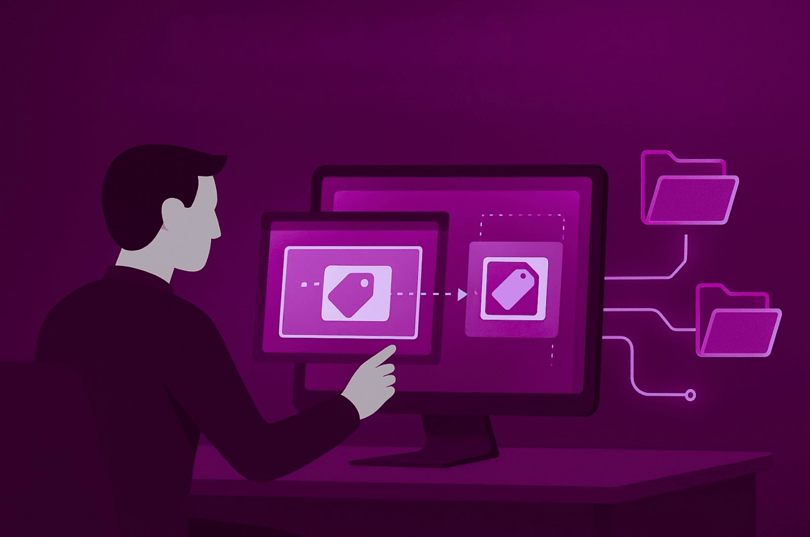 Image showing google tag manager on laptop desktop. 
