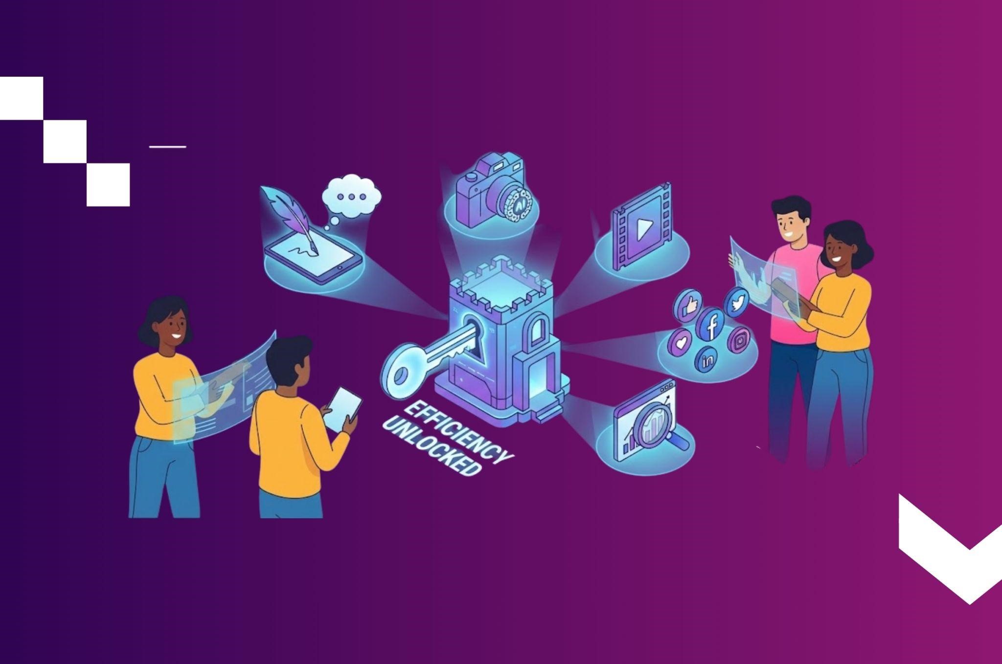 Efficiency Unlocked: 5 Tools for AI-Based Content Creation Every Creative Team Needs
